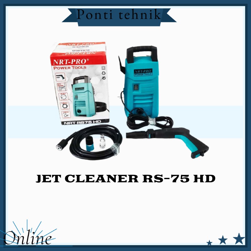 STEAM AC/JET CLEANER NRT-PRO RS-75HD