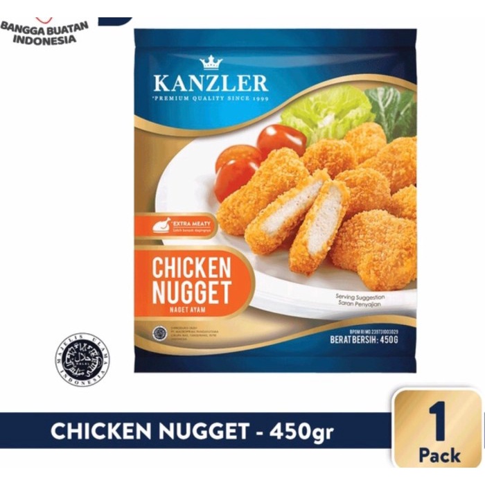

Kanzler Premium nugget 450g
