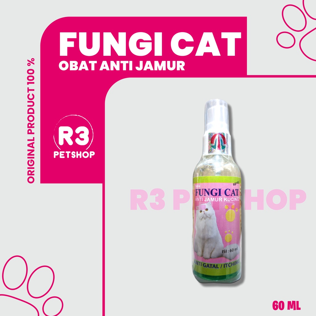 obat jamur Kucing 60 ml FUNGI CAT