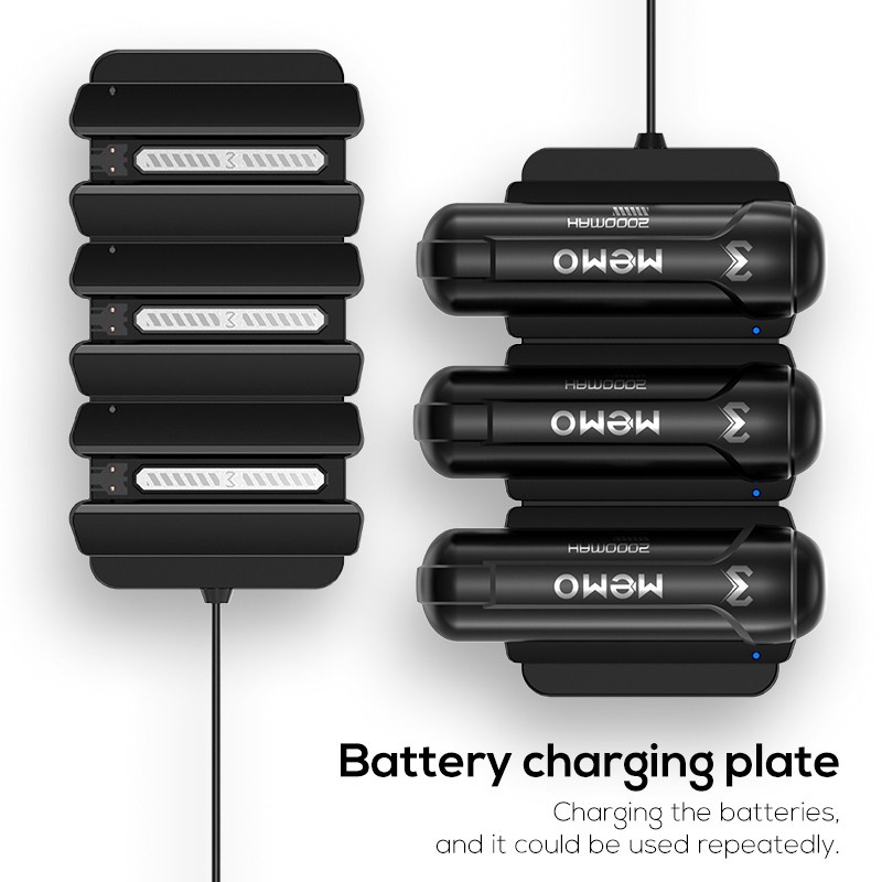 MEMO DL10 Charging kit and 2pcs Battery 2000mAH Charger baterai DL10