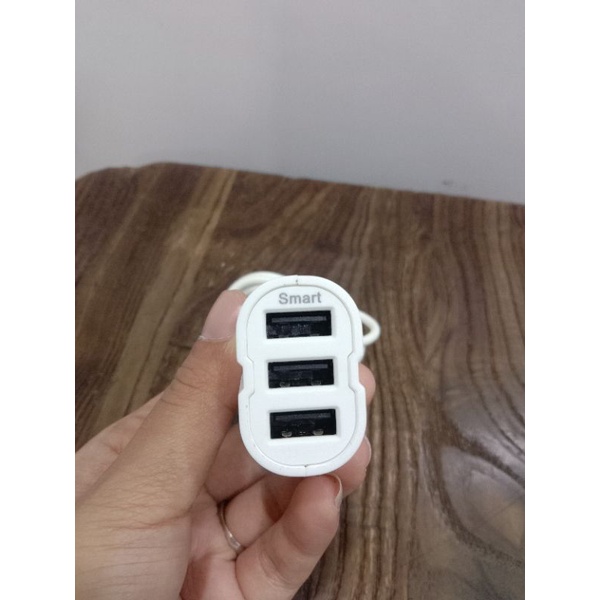 CAR CHARGER ROBOT RT-CC3S 4.8A 3USB FAST CHARGING