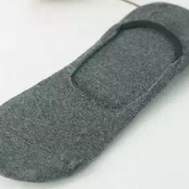 KAOS KAKI BALET INVISIBLE / KAOS KAKI PENDEK / HIDDEN SOCK ( pria & wanita )-Abu tua