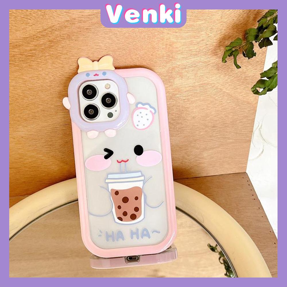 iPhone Case Silicone Soft Case Clear Case Airbag Shockproof Protection Camera Shiny Hand Feel Cartoon Cute Compatible For iPhone 11 Pro Max 13 Pro Max 12 Pro Max 7Plus xr XS Max