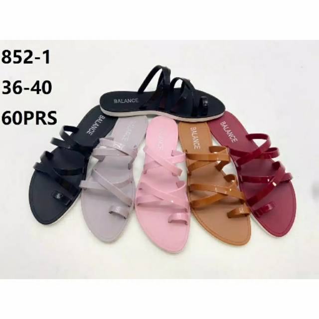  SANDAL  JELLY WANITA BALANCE  852 1 Shopee Indonesia