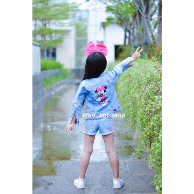 JAKET JEANS ANAK / JAKET LED ANAK