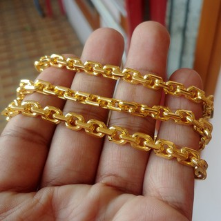  Gelang  Rantai  Kapal Jumbo Lapis Emas Gold 24k Shopee  