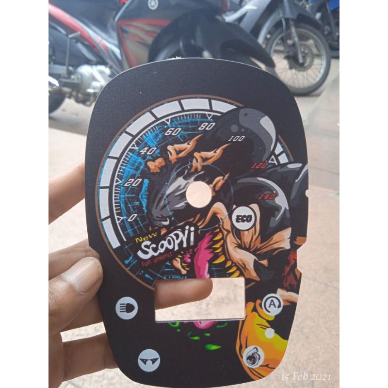 Speedometer custom honda scoopy r12 scoopy 2018