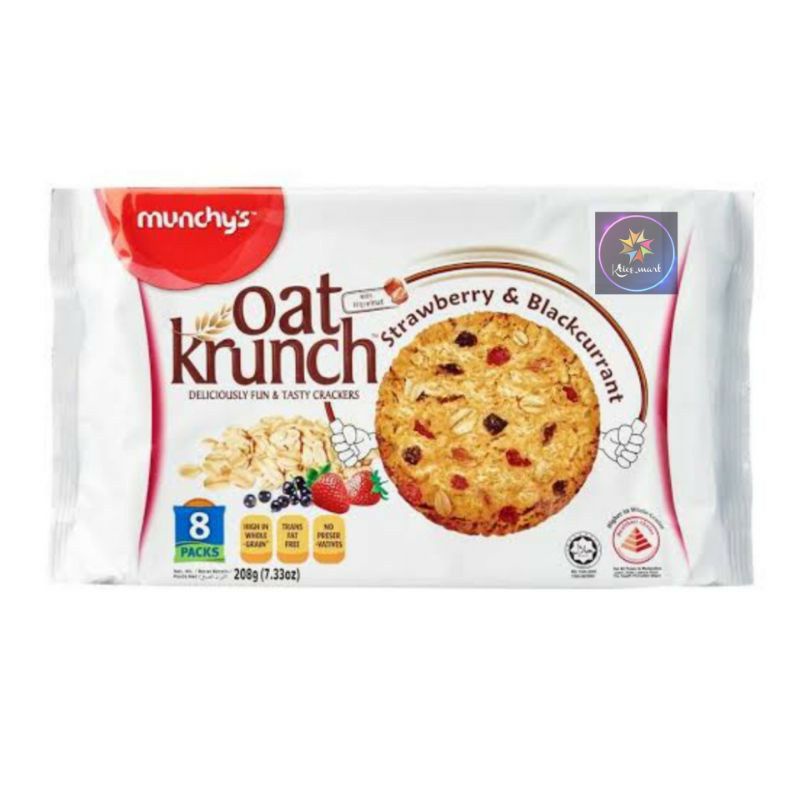 

Munchys oat krunch biskuit 208g