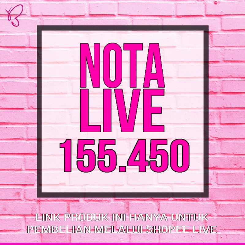 Nota Live 155.450 - BBPO.STORE -