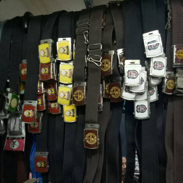 SABUK SD SMP SMA IKAT PINGGANG SD SMP SMA TALI PINGGANG BELT PRIA WANITA SERAGAM SEKOLAH SD