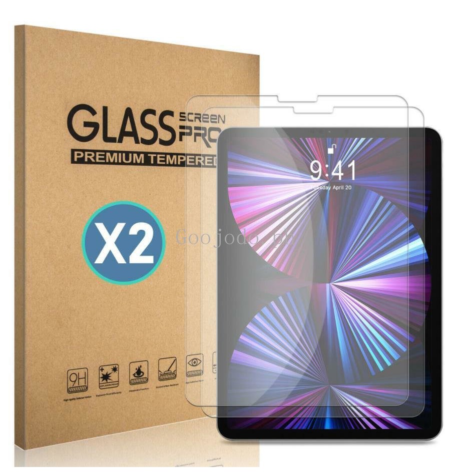 2pcs Pelindung Layar Tempered Glass HD Untuk iPad Air 4 (2020) 10.9 &quot;/ 4th Gen