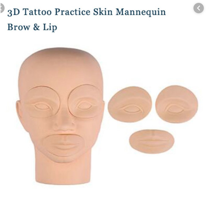 KEPALA MANEKIN / Head Mannequin / Manequin / Patung Kepala Manekin Kursus / Mannequin Head Training / kepala manekin eyelash