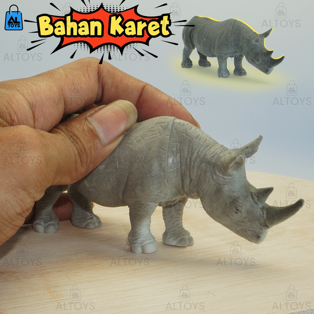 Mainan Animal Set Isi 6 Jenis Hewan Dan Dekorasi Pohon OCT20-9