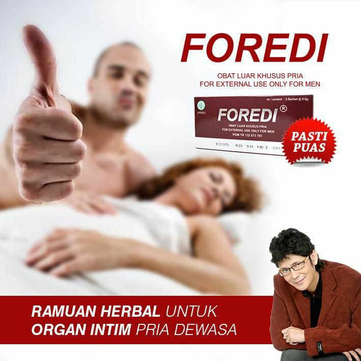 Foredi Gel Asli Rekomendasi dr Boyke