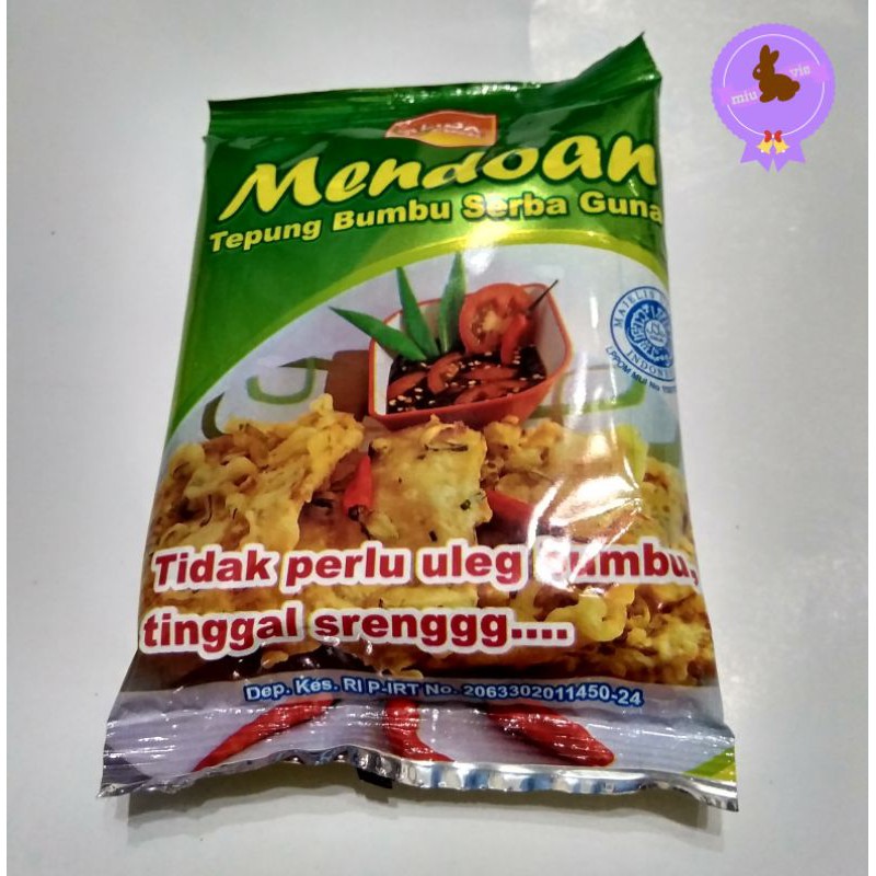 

1 Pcs Tepung Bumbu Mendoan Serbaguna Alida