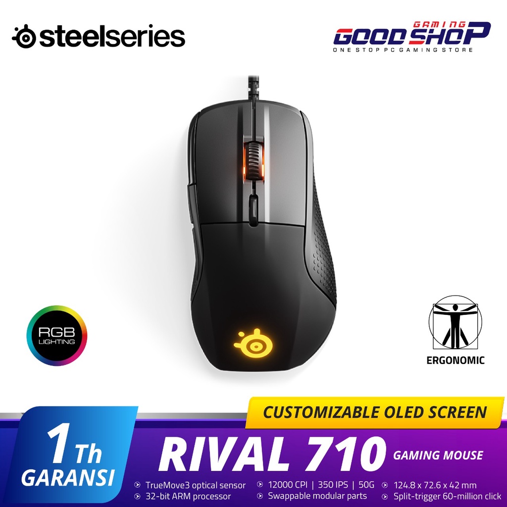 SteelSeries Rival 710 - Gaming Mouse