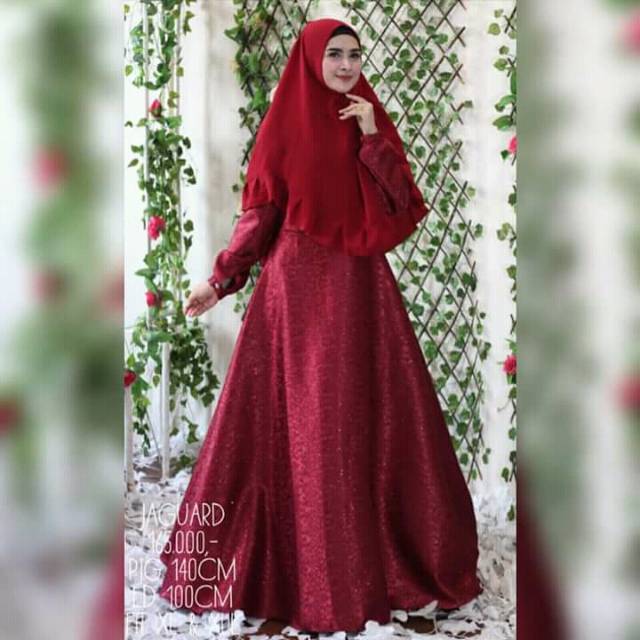 Gamis jaguar gliter