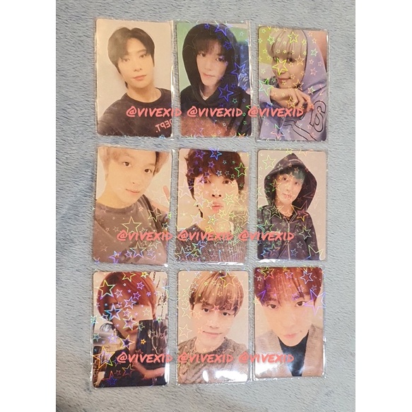 PHOTOCARD BENEFIT STICKER NCT 127 YIZHIYU YZY ROUND 2 JAEHYUN JOHNNY TAEYONG DOYOUNG YUTA TAEIL HAEC