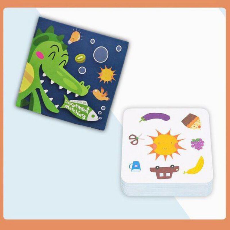 Mainan matching card untuk anak dan dewasa