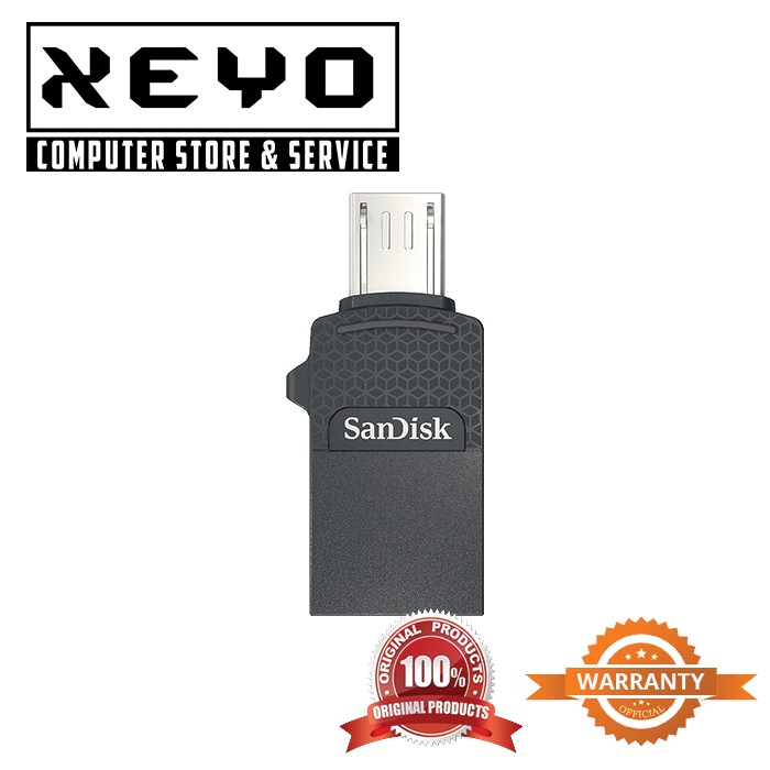 Flash Disk Flashdisk Sandisk Dual Drive OTG USB 2.0 Micro USB 32GB