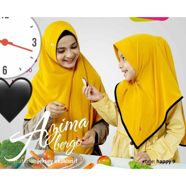 SF Jilbab Couple Azima By Aretha Hijab