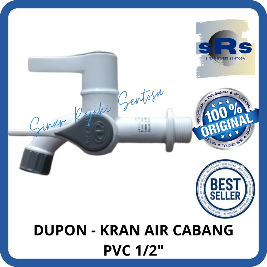 DUPON - KRAN AIR CABANG/KRAN CABANG PVC 1/2 INCH