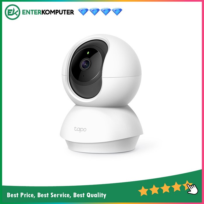 TP - Link Pan/Tilt Home Security Wi-Fi Camera - Tapo C200 V2