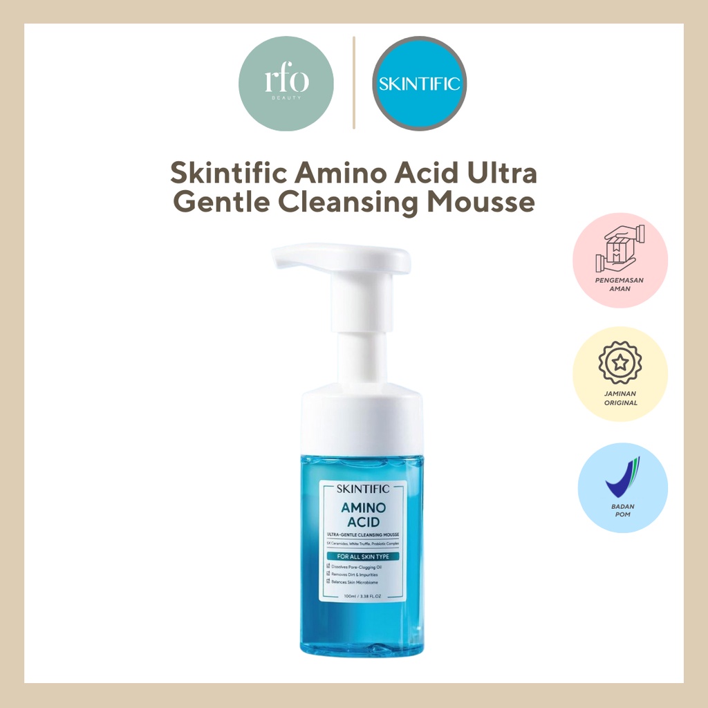 SKINTIFIC Amino Acid Ultra Gentle Cleansing Mousse