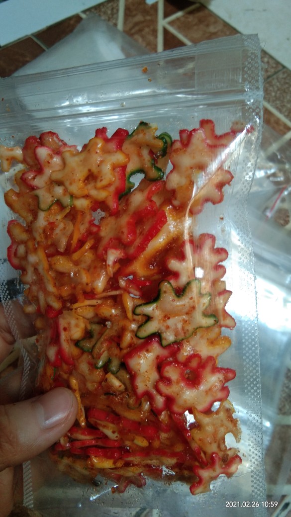 Plastik Klip Kemasan Berdiri Standing Pouch Double Seal Snack 10 X 17,6 Cm Isi 100