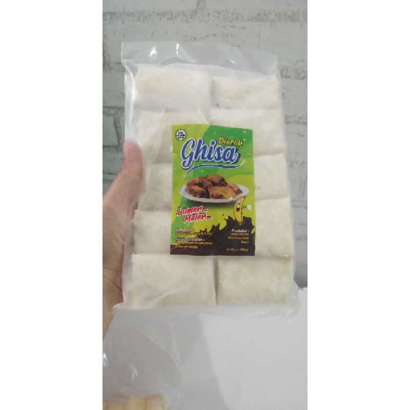 

piscok lumer rasa coklat