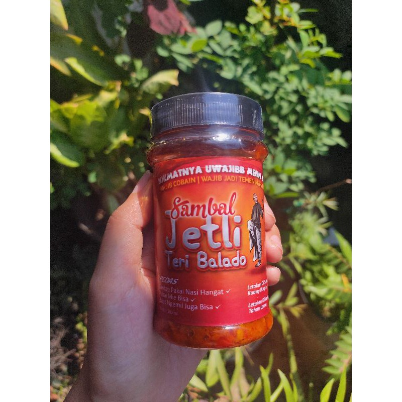 Sambal Teri Balado / Sambel Jetli Teri Balado