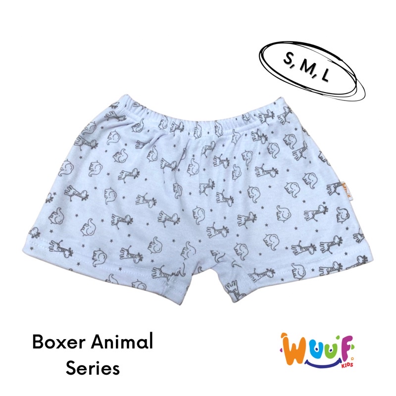 Celana Boxer Bayi/Anak (WUUF KIDS)