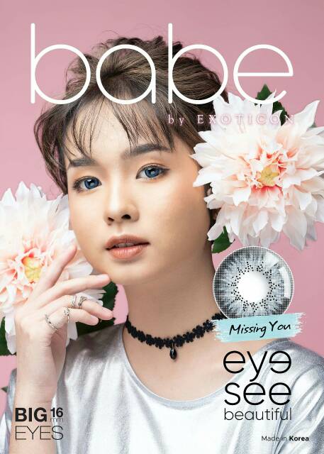 SOFTLENS X2 BABE NORMAL BIG EYES 16MM BY EXOTICON-4