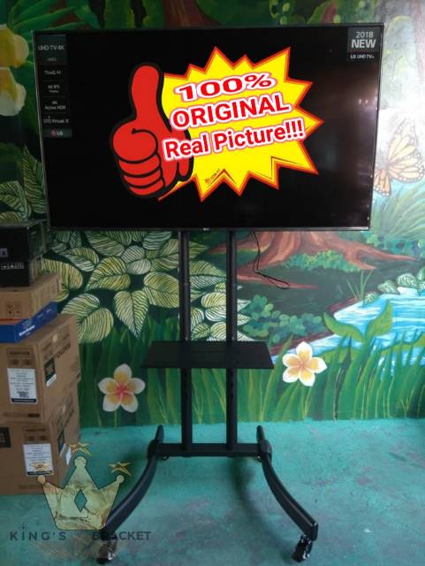 MURAH!!Bracket Tv Standing monitor 32&quot;-65&quot;  IMPORT QUALITY!! all series tv