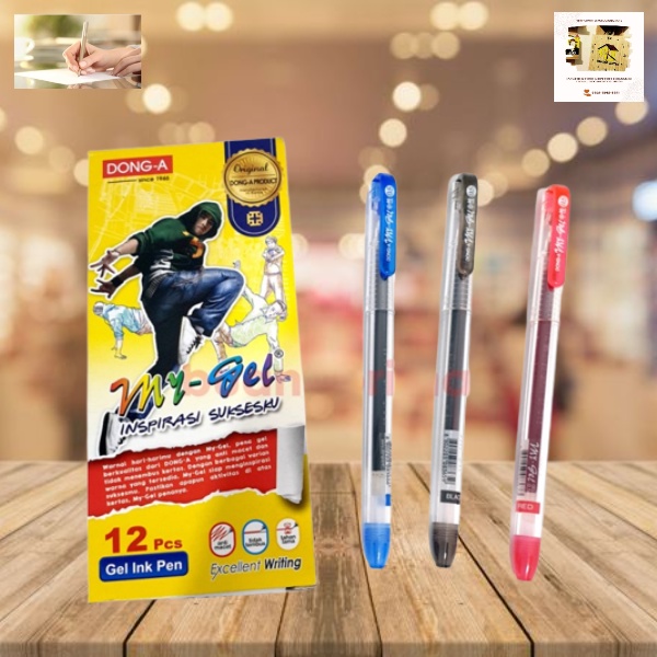 

PULPEN GEL MY GEL DONG-A 0,5 H/B/M 1PCS