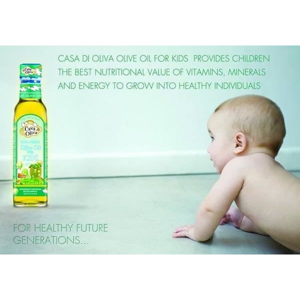 Evoo Casa Di Oliva Minyak Zaitun Untuk Anak 250 ml