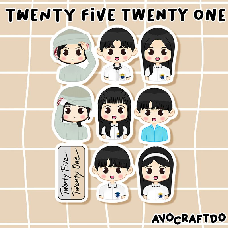 [ AVOCRAFTDO ] Sticker / Art Print Kdrama Twenty Five Twenty One