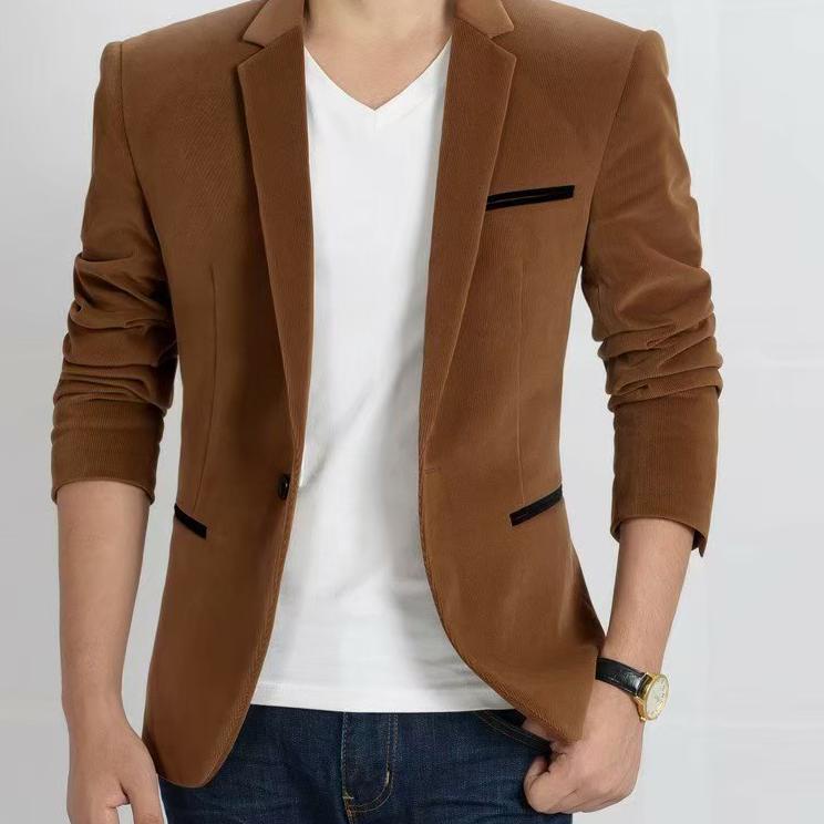 Hati-hati Barang Tiruan!! LaelinShop24 () - Jas Blazer Pria Kasual Semi Formal Slim Fit Big Size XXL