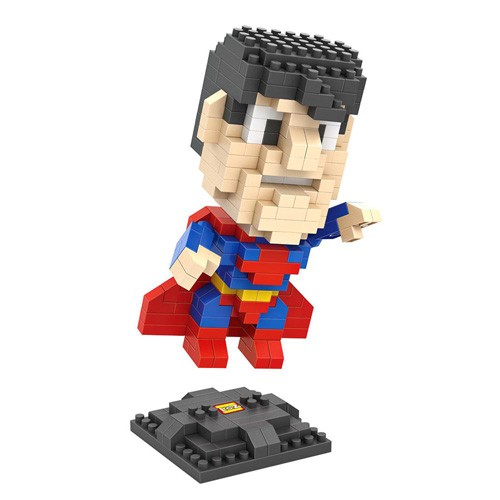 Loz Lego Nano Block Superman Large