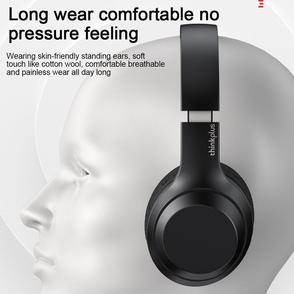 Lenovo TH10 Headphone Bluetooth Wireless Headset Earphone 5.0