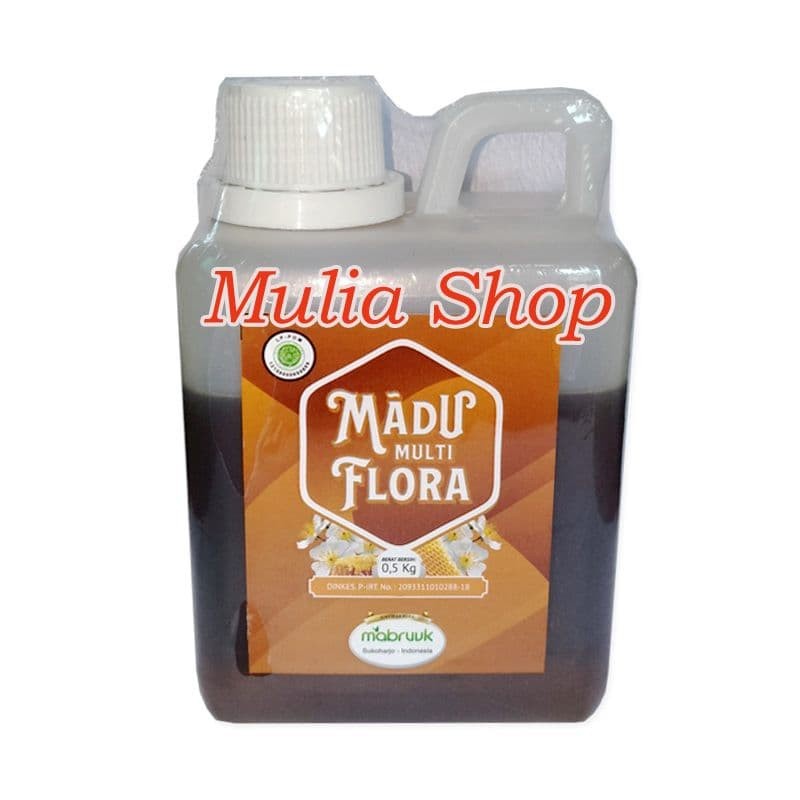 

[0,5 kg] Madu Multi Flora Mabruuk Multiflora 500 gram