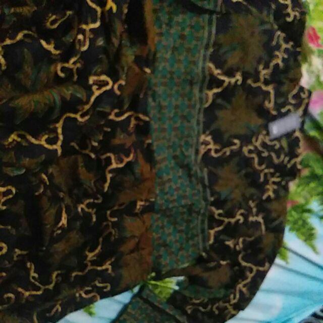 Couple Gamis Batika Sarimbit Batik Gamis Sogan Unggul Golongan Telor Hijau Ijo Jumbo Xxl