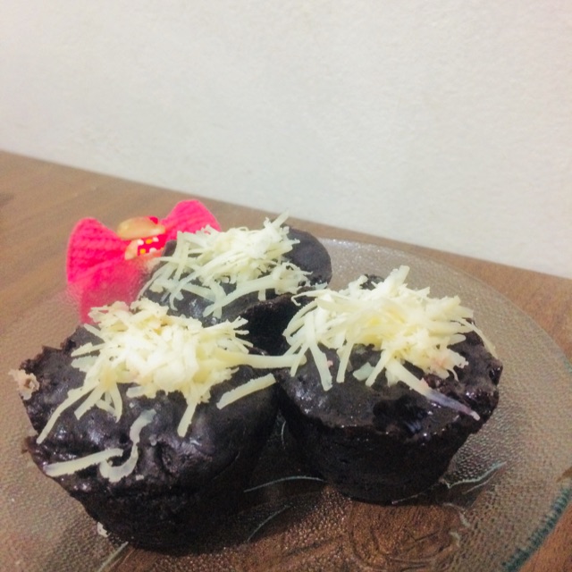 

Cup cake coklat keju murmer