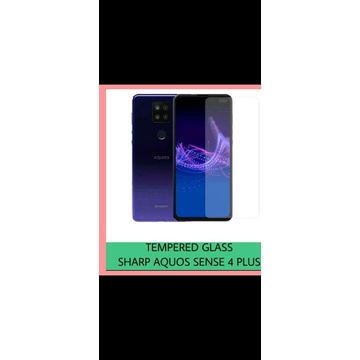 Temperedglas hp Aquos sense 4 plus