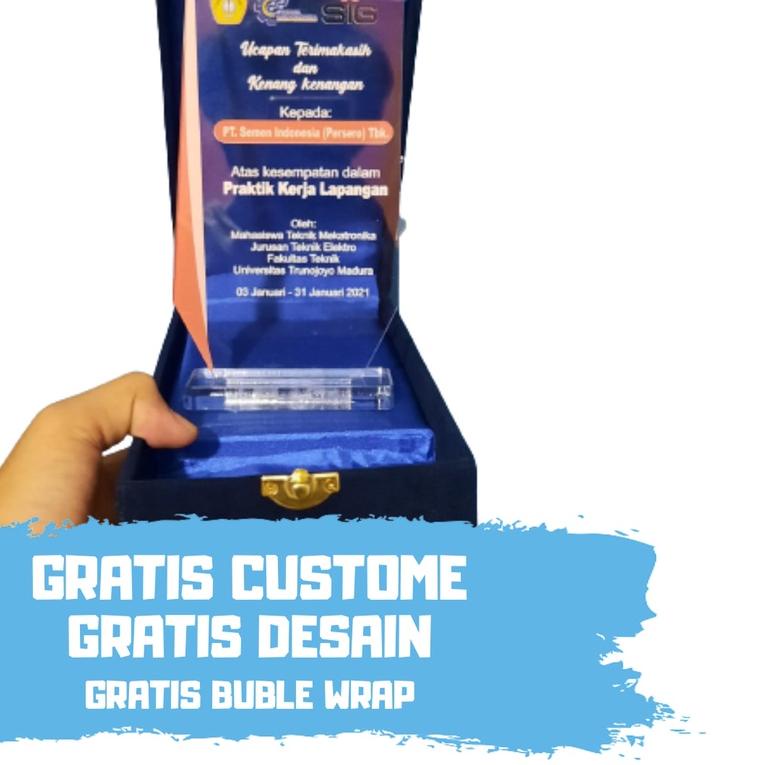 

➹ Plakat Akrilik + Box Ukuran 10x21cm tebal 4mm ☃