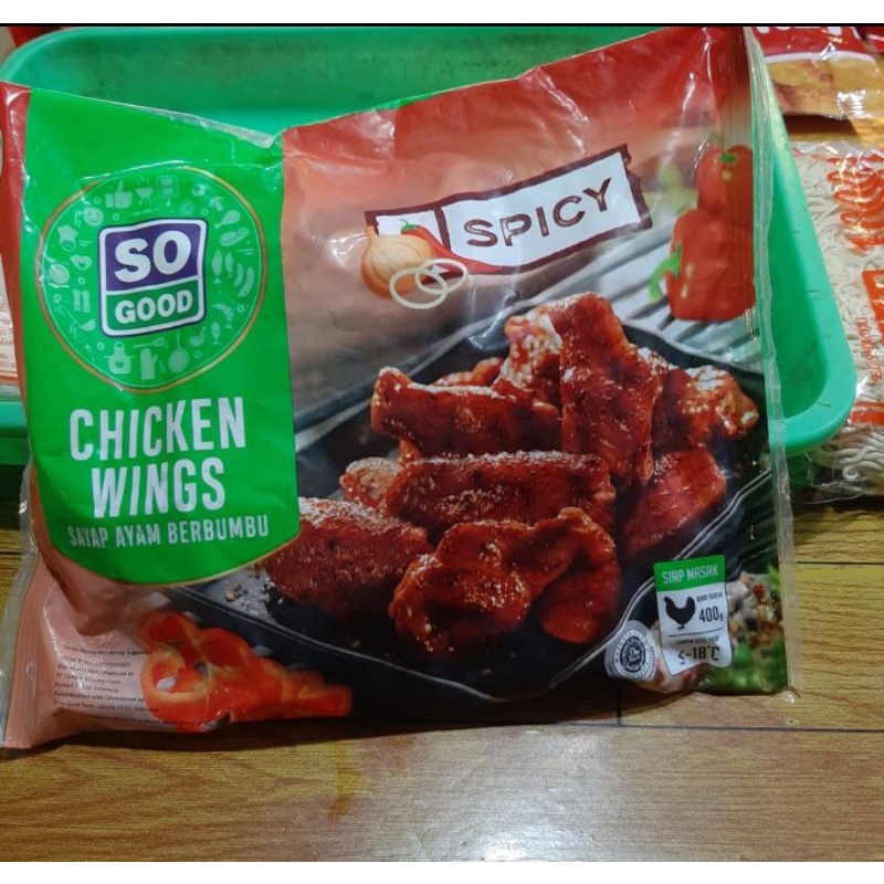

Sogood Spicy Wings 400gr