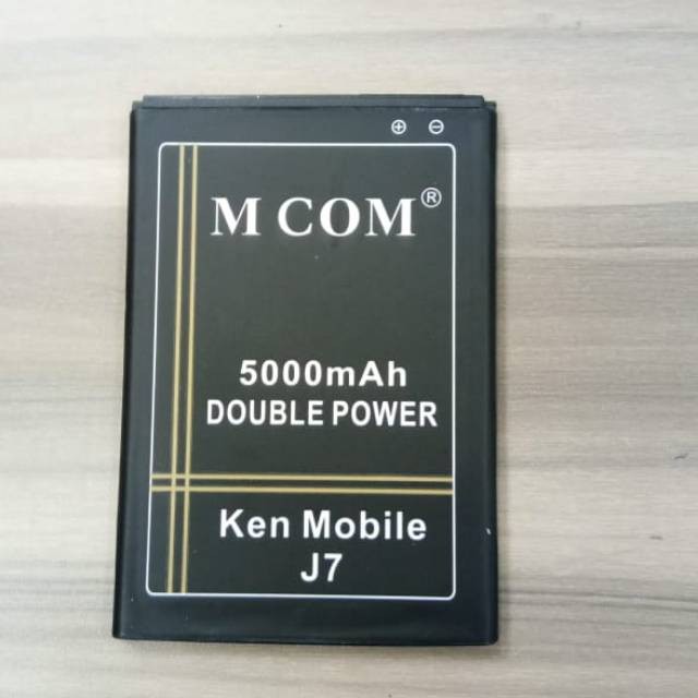 Battery Batre Baterai Double Power Mcom Ken Mobile J7