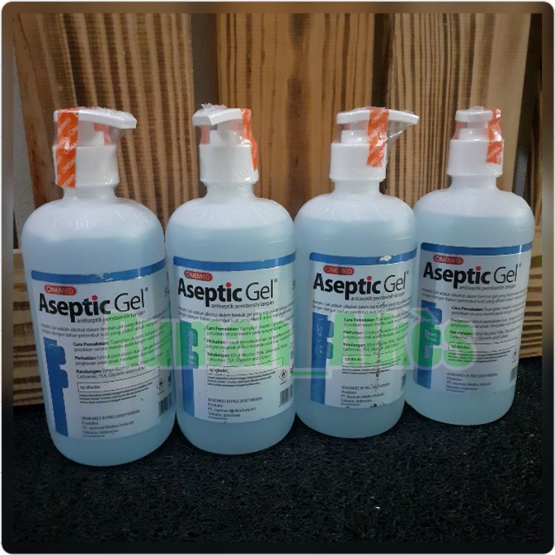 ASEPTIC GEL 500ML ONEMED / ANTISEPTIC  ASEPTIC GEL 500 ML + PUMP
