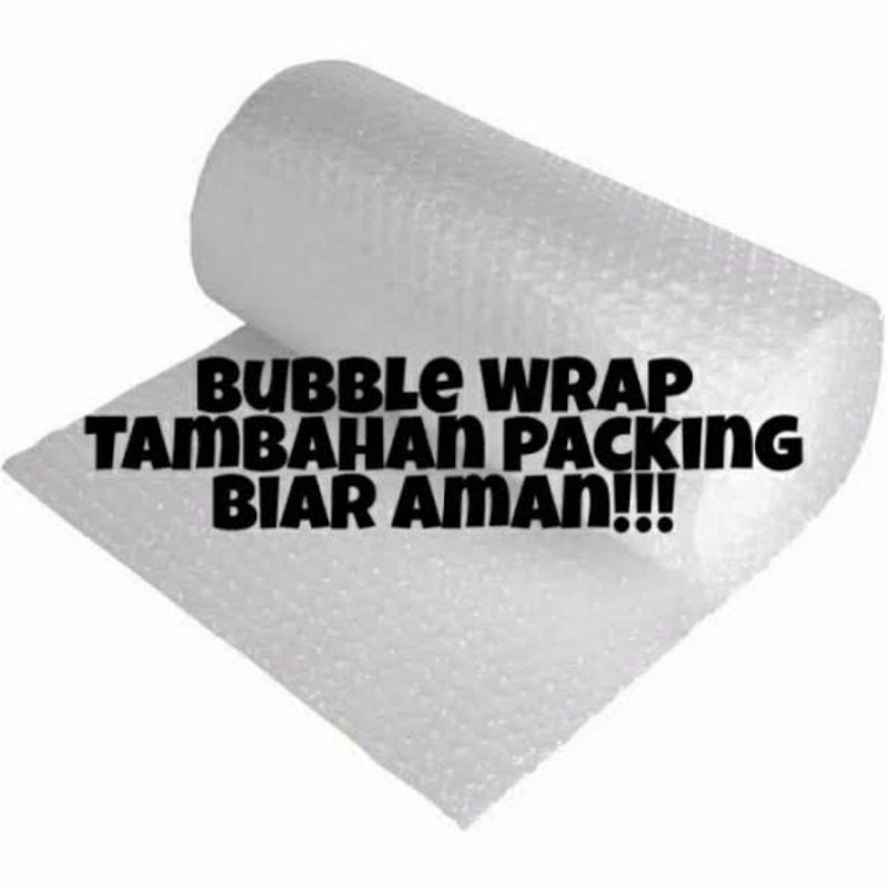 

BUBBLE WRAP (HANYA UNTUK TAMBAHAN PACKING)