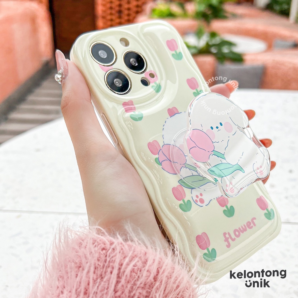 For iPhone - Cartoon Soap Case with Griptok